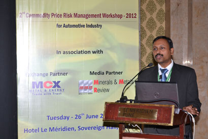 Commodity Price Risk Management Workshop 2012