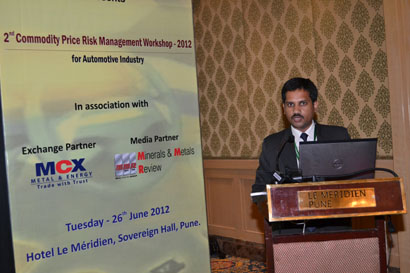 Commodity Price Risk Management Workshop 2012